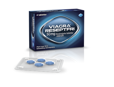 50 mg, blue VIAGRA Connect blister pack of 4 tablet